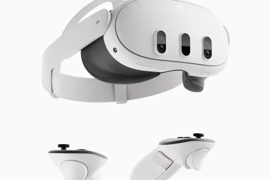 Meta - Quest 3 512GB | Virtual Reality Headset Without Wires — Thirty Percent Sharper Resolution — 2X Graphical Processing - White